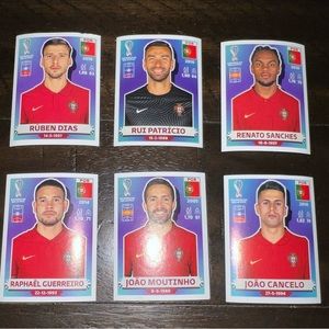 Portugal. World Cup cards